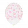 Balloner med pink prikker