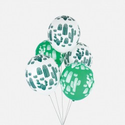 Balloner med kaktus print fra My Little Day