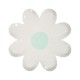 12 Blomster Tallerkner fra Meri Meri i et smukt tusindfryd design