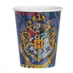 Harry Potter papkrus med emblem fra Hogwarts