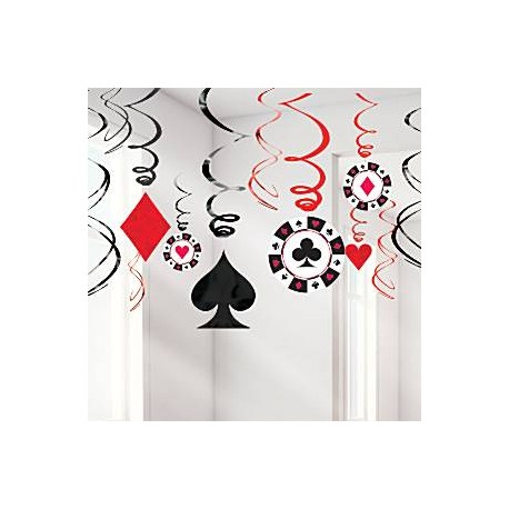 Casino spiral guirlande