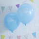 Blå Happy Birthday Balloner