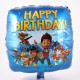 Paw Patrol Happy Birthday Ballon