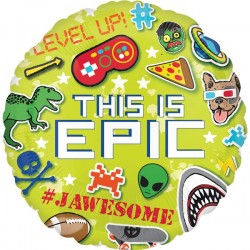 This Is Epic Grøn Folie Ballon