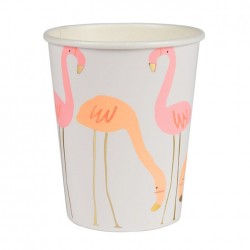 Flamingo papkrus med Guld Tryk fra Meri Meri