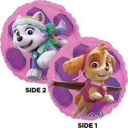 Stor Skye & Everest Paw Patrol Supershape Folie Ballon