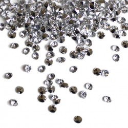 Sølv diamant bordpynt