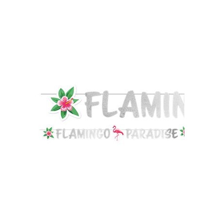 Flamingo Glimmer Guirlande