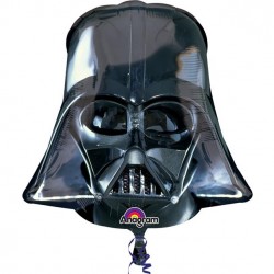 Darth Vaders Sorte Hjelm Folie Ballon