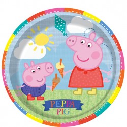 Gurli Gris Tallerkner til Peppa Pig Fødselsdag