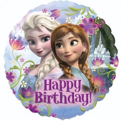 Frozen Happy Birthday Folie Ballon