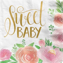 Sweet Baby Servietter til Babyshower