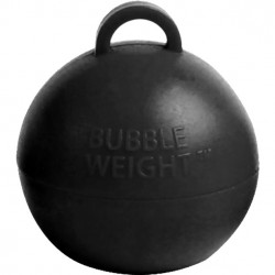 Sort kugle vægt til balloner med helium