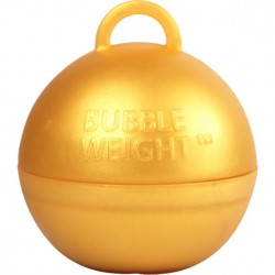 Guld kugle vægt til balloner med helium