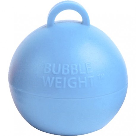 Lyseblå kugle vægt til balloner med helium