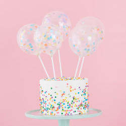 Konfetti Ballon Caketopper