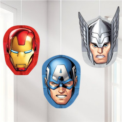 Avengers Honeycomb til at hænge fra loftet