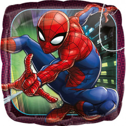 Spiderman firkantet folie ballon