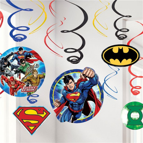 Justice League Loft Dekoration