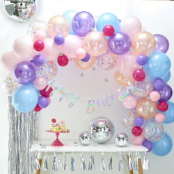 Pastel Ballon Guirlande fra Gingerray