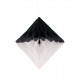 Sort Honeycomb 25 cm