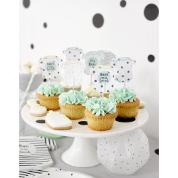Sparkedragt caketoppers fra Talking Tables