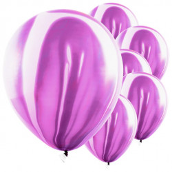 Lilla marmor balloner