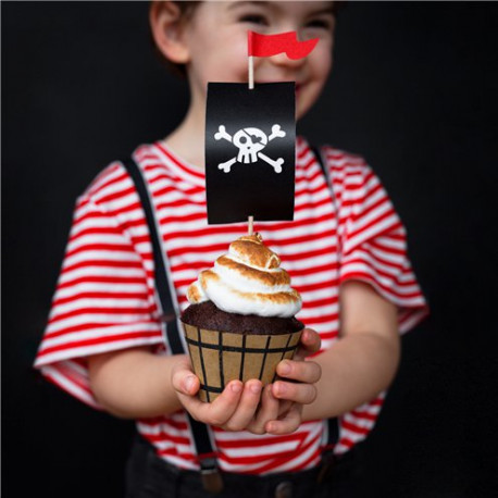 Pirat Fødselsdag Cupcake Kit