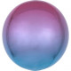 Ombre Lilla og Blå Orbz ballon