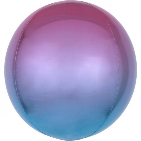 Ombre Lilla og Blå Orbz ballon