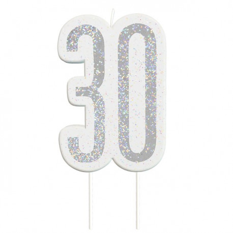 30 års fødselsdagslys