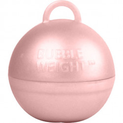 Rose gold kugle vægt til balloner med helium