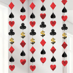 Casino væg og loft dekoration