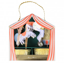 Cirkus Cupcake sæt fra Meri Meri
