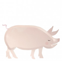 Bondegårdsgris fra Meri Meri