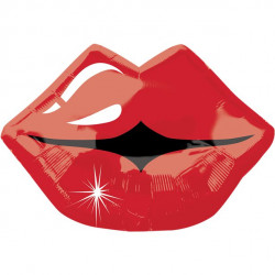 Kissy Lips Foile Ballon