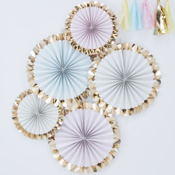 Pastel vifter fra Ginger Ray