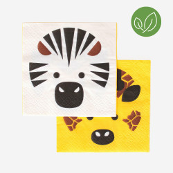 Mini Safari servietter fra My Little Day