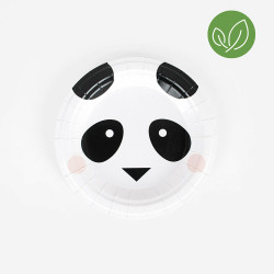 Mini Panda tallerkner fra My Little Day