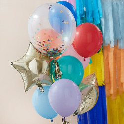 Regnbue ballon Buket fra GingerRay