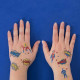 Superhero tatoveringer til superhelte fødselsdag fra My Little Day