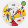 Superhelte paptallerkner til din superhero fra Franske My Little Day
