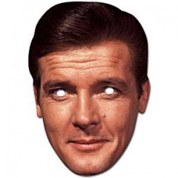 Roger Moore Maske til James Bond fest