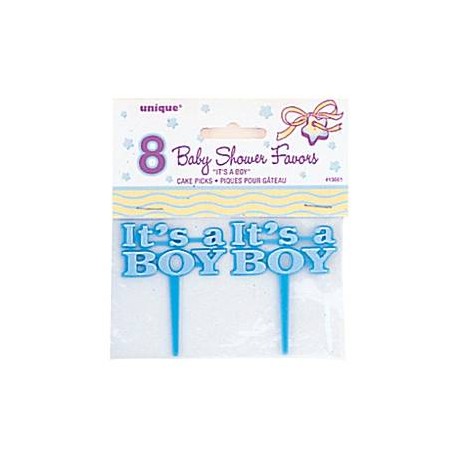 Its a Boy cupcake toppers