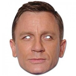 Daniel Craig Maske til James Bond fest